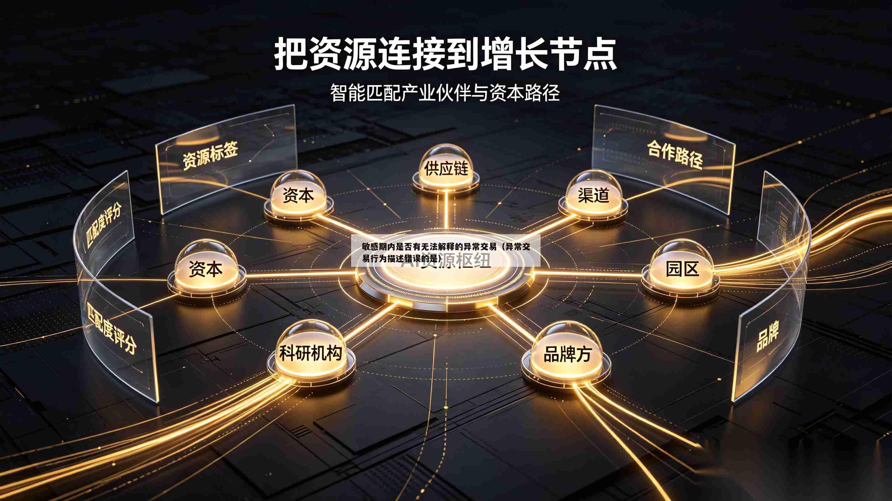 敏感期内是否有无法解释的异常交易（异常交易行为描述错误的是）-第1张图片-深圳中创商业咨询